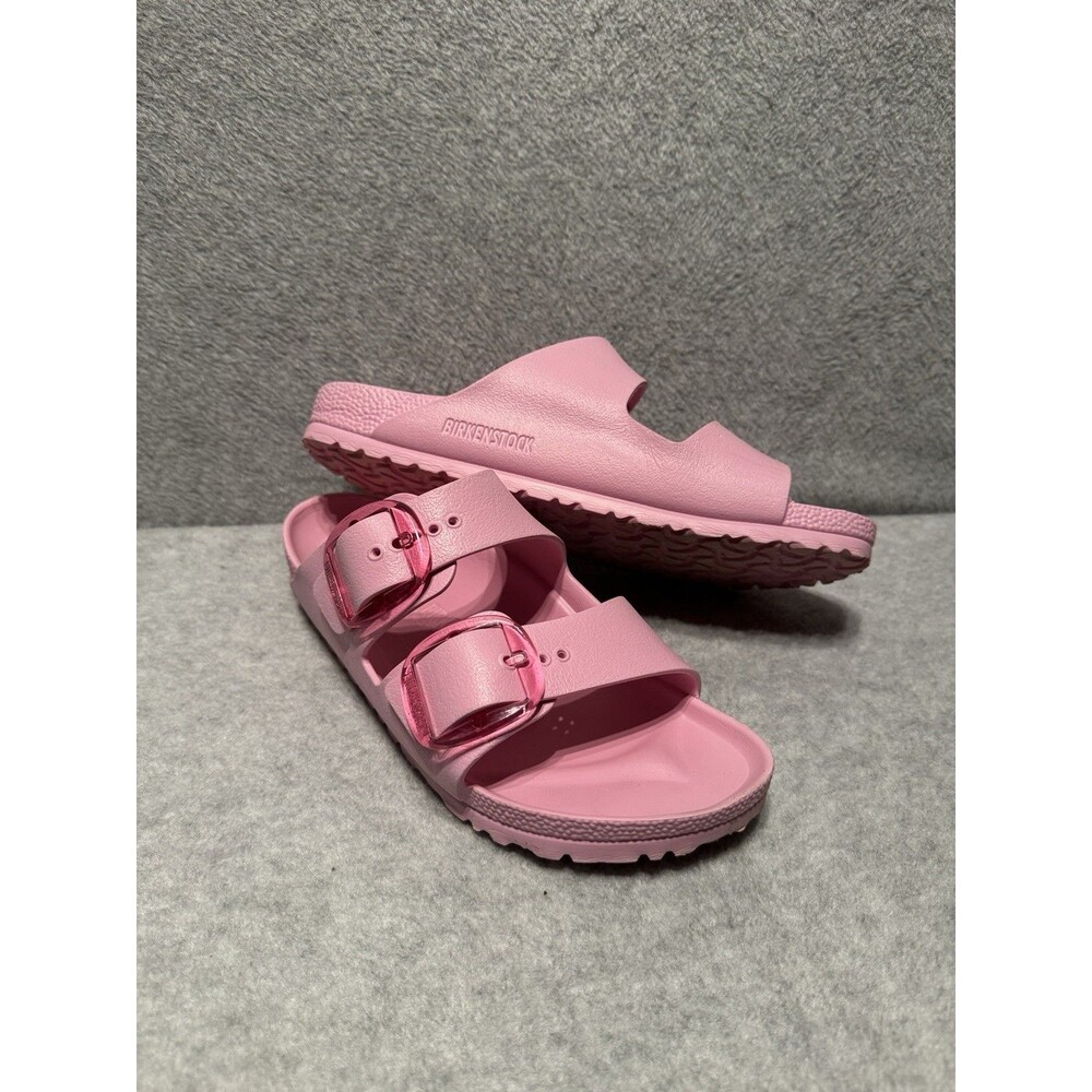 Birkenstock Women's Big Buckle EVA Sandals L9 M7 Fondant Pink